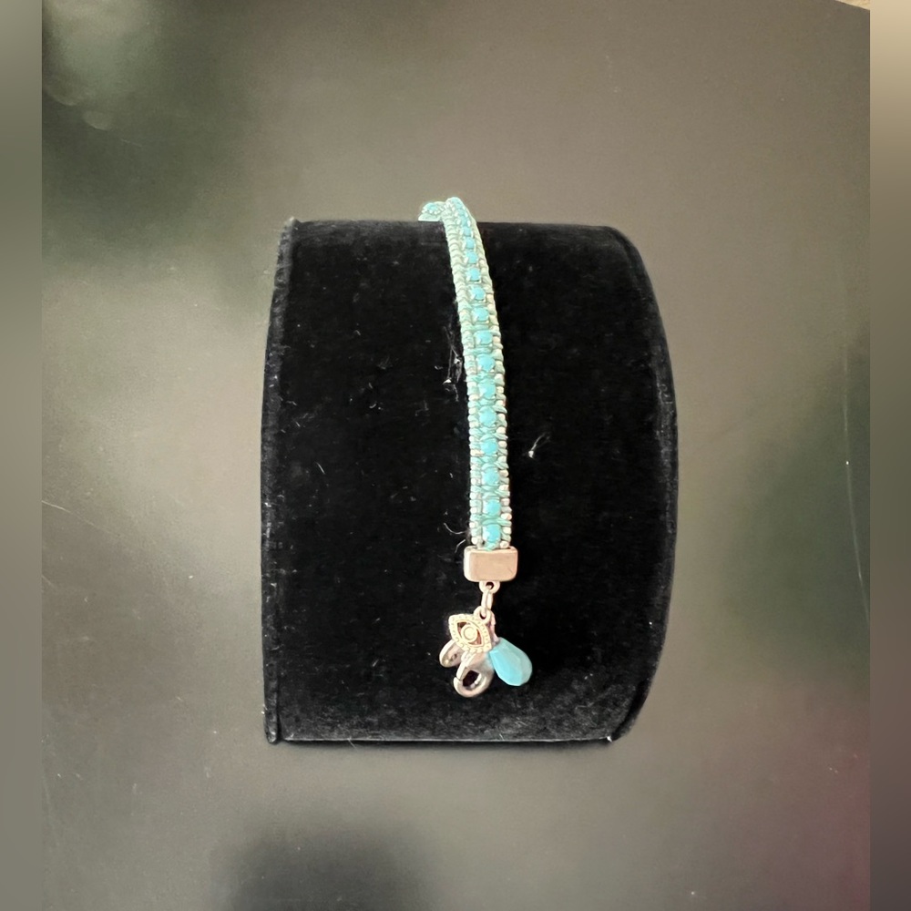 Turquoise colored bracelet